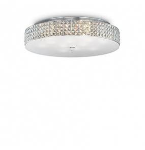 Lampa sufitowa Roma 087870 Ideal Lux transparentna oprawa w nowoczesnym stylu