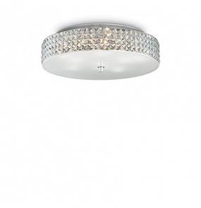 Lampa sufitowa Roma 087863 Ideal Lux transparentna oprawa w stylu nowoczesnym
