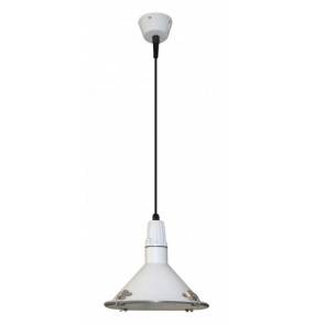 Lampa wisząca Corsano LP-165/1PB Light Prestige biała oprawa w stylu loft