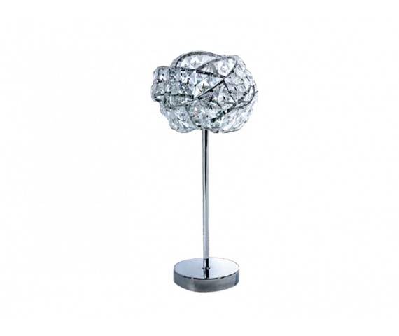 Lampa stołowa Bari AZ2106 AZzardo kryształowa oprawa w nowoczesnym stylu