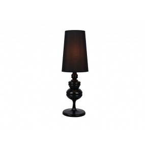 Lampa stołowa Baroco AZ2162 AZzardo czarna oprawa w klasycznym stylu