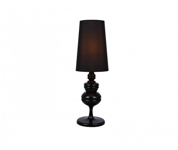 Lampa stołowa Baroco AZ2162 AZzardo czarna oprawa w klasycznym stylu