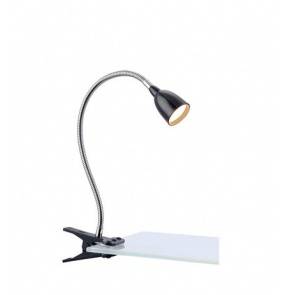 Lampa biurkowa na klips Tulip LED 106092 Markslojd czarna lampka na klips