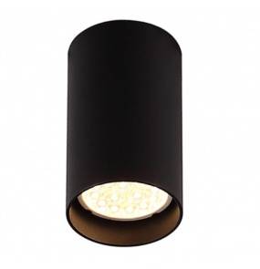 Lampa natynkowa Pet Round New C0142 Maxlight czarna oprawa sufitowa