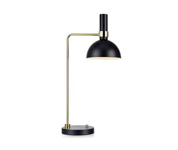 Lampa stołowa Larry 106973 Markslojd lampa stołowa w czarnym kolorze (mosiężne wykończenie)