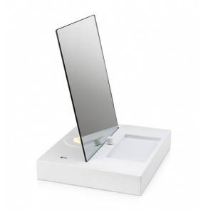 WYPRZEDAŻ Lampa stołowa/biurkowa Reflect LED 107057 Markslojd biała lampka biurkowa z lustrem 