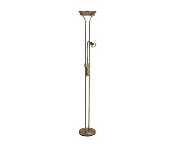 Lampa podłogowa Detroit 111247 Markslojd ściemnialna lampa stojąca w kolorze patyny