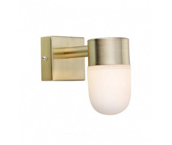 Kinkiet Menton IP44 106374 Markslojd mosiężna oprawa na ścianę do łazienki