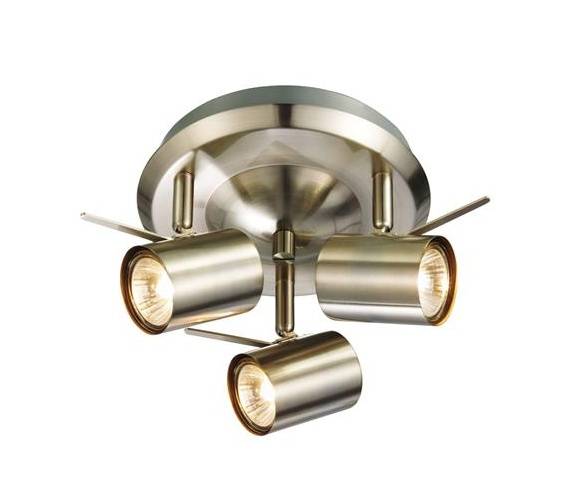 Plafon Hyssna LED IP21 105484 Markslojd oprawa sufitowa w stalowym kolorze