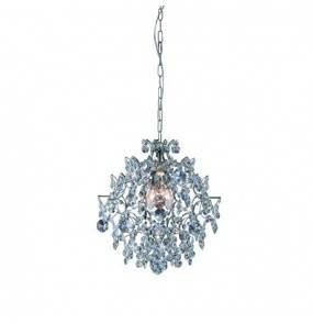 Lampa wisząca Rosendal 40cm 100525 Markslojd kryształowa chromowa oprawa wisząca