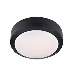 Lampa zewnętrzna sufitowa Luna LED  IP44 106535 Markslojd czarna zewnętrzna oprawa sufitowa