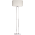 Lampa podłogowa Athens F01451CH-WH COSMOLight biała oprawa w stylu nowoczesnym