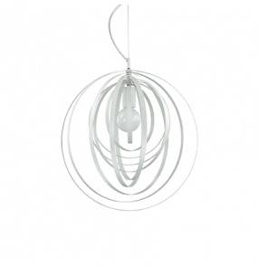 Lampa wisząca Disco SP1 103723 Ideal Lux biała oprawa w stylu design