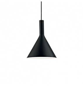 Lampa wisząca Cocktail SP1 Small 074344 Ideal Lux czarna oprawa w stylu design