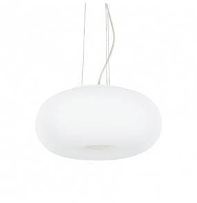 Lampa wisząca Ulisse SP3 D42 095226 Ideal Lux minimalistyczna oprawa w kolorze białym