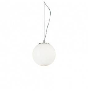 Lampa wisząca Mapa Bianco SP1 D20 009148 Ideal Lux dekoracyjna oprawa w kolorze białym