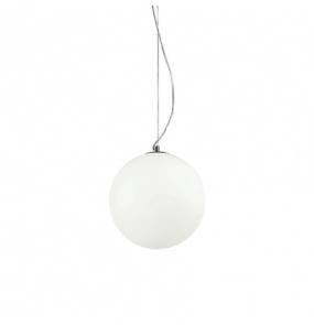 Lampa wisząca Mapa Bianco SP1 D30 009087 Ideal Lux dekoracyjna oprawa w kolorze białym