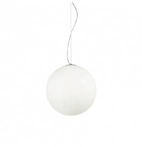 Lampa wisząca Mapa Bianco SP1 D40 032139 Ideal Lux dekoracyjna oprawa w kolorze białym