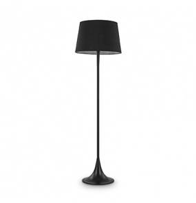 Lampa podłogowa London PT1 110240 Ideal Lux nowoczesna oprawa w kolorze czarnym