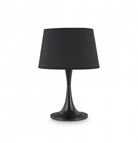 Lampa stołowa London TL1 Big 110455 Ideal Lux nowoczesna oprawa w kolorze czarnym