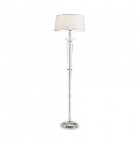 Lampa podłogowa Forcola PT1 142616 Ideal Lux biała oprawa w klasycznym stylu