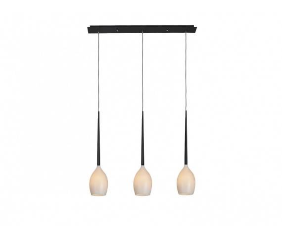 Lampa wisząca Izza 3 AZ2320 AZzardo biała oprawa w nowoczesnym stylu