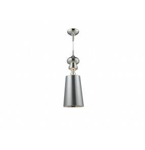 Lampa wisząca Baroco AZ0307 AZzardo srebrna oprawa w klasycznym stylu