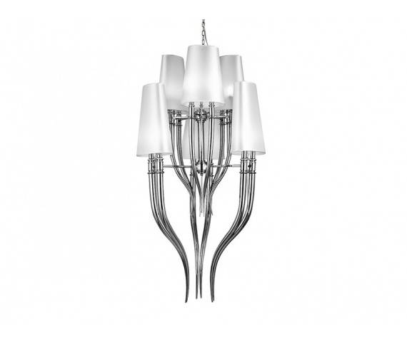 Lampa wisząca Diablo 3+3 AZ0173 AZzardo nowoczesna oprawa w kolorze białym