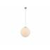 Lampa wisząca White Ball 25 AZ2515 AZzardo kulista oprawa w stylu design