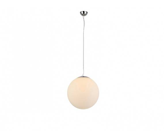 Lampa wisząca White Ball 25 AZ2515 AZzardo kulista oprawa w stylu design