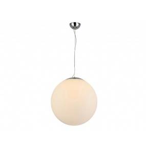 Lampa wisząca White Ball 50 AZ1329 AZzardo kulista oprawa w stylu design