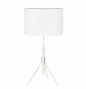 Lampa stołowa Sling 107303 Markslojd biała oprawa w minimalistycznym stylu
