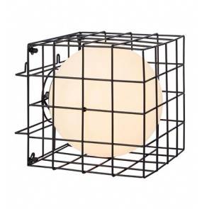 Lampa stołowa / kinkiet Cage 107382 Markslojd nowoczesna oprawa w kolorze czarnym