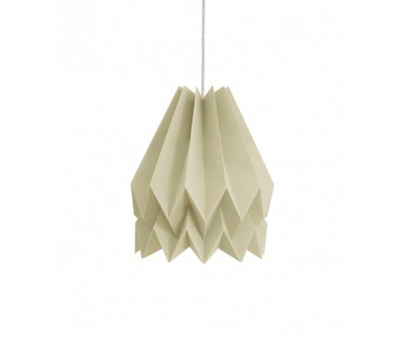 Lampa wisząca Plain Light Taupe Orikomi szaro-brązowa oprawa w dekoracyjnym stylu