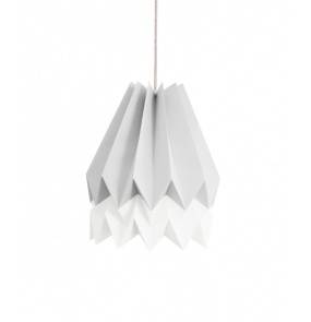 Lampa wisząca Stripe Light Grey/Polar White Orikomi szaro-biała oprawa w dekoracyjnym stylu