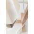 Lampa stołowa Table Polar White/Light Taupe Orikomi minimalistyczna oprawa w nowoczesnym stylu