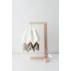 Lampa stołowa Table Polar White/Light Taupe Orikomi minimalistyczna oprawa w nowoczesnym stylu
