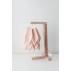 Lampa stołowa Table Pastel Pink Orikomi różowa oprawa w minimalistycznym stylu