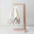 Lampa stołowa Table Polar White/Light Grey Orikomi biało-szara oprawa w minimalistycznym stylu