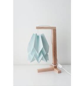 Lampa stołowa Table Mint Blue Orikomi niebieska oprawa w minimalistycznym stylu