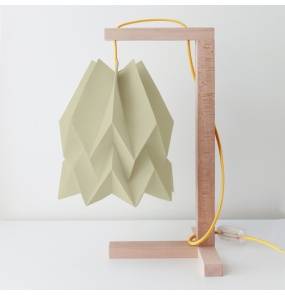 Lampa stołowa Table Light Taupe Orikomi szaro-brązowa oprawa w minimalistycznym stylu
