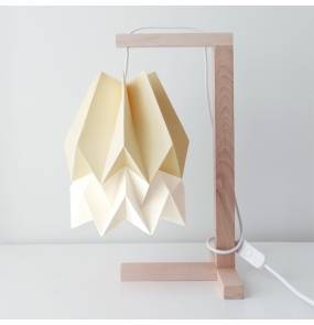 Lampa stołowa Table Pale Yellow/Polar White Orikomi żółto-biała oprawa w minimalistycznym stylu