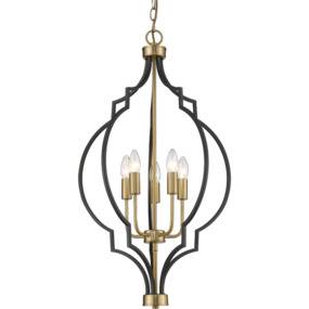 Lampa wisząca Nashville P05186BK AU COSMOLight dekoracyjna oprawa w kolorze czarnym