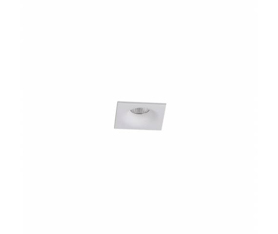 Oczko stropowe ledowe kwadratowe Yuca Square 2402 minimalistyczna oprawa sufitowa Dobac