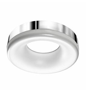 Plafon Ring LED AZ2947 AZzardo okrągła oprawa w kolorze chromu