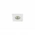 Oczko stropowe Ika square IP65 AZ2864 Azzardo biała oprawa w nowoczesnym stylu