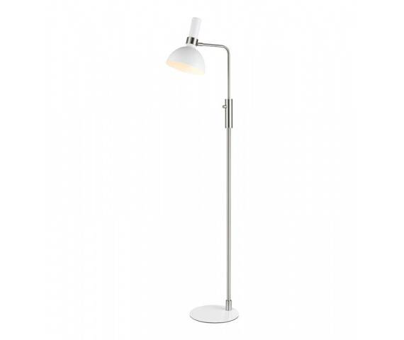 Lampa podłogowa Larry 107501 Markslojd biała nowoczesna oprawa stojąca 