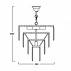 Lampa wisząca AMEDEO 17106/4+1-CHR dekoracyjna oprawa w kolorze srebrnym ZUMA LINE