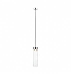 Lampa wisząca Gem P0389-01D-F4AC oprawa w kolorze srebrnym ZUMA LINE