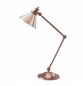 Lampa biurkowa Provence PV/TL CPR Elstead Lighting dekoracyjna oprawa w kolorze miedzi